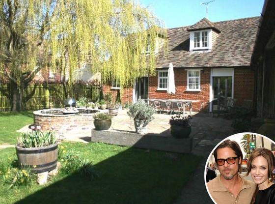Angelina Jolie, Brad Pitt, Kent Cottage Angelina Jolie, Brad Pitt, Kent Cottage